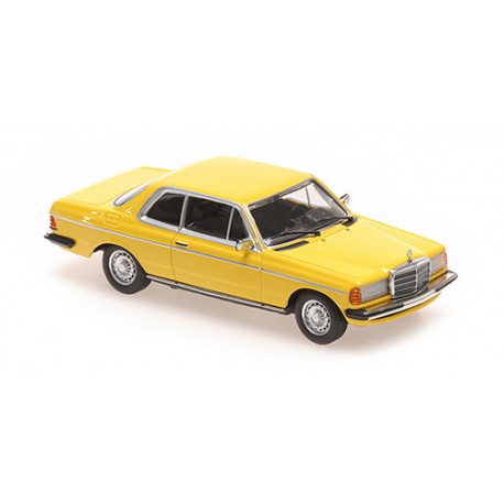 Mercedes Benz W123 230CE 1976 Yellow Beige Minichamps 940032222
