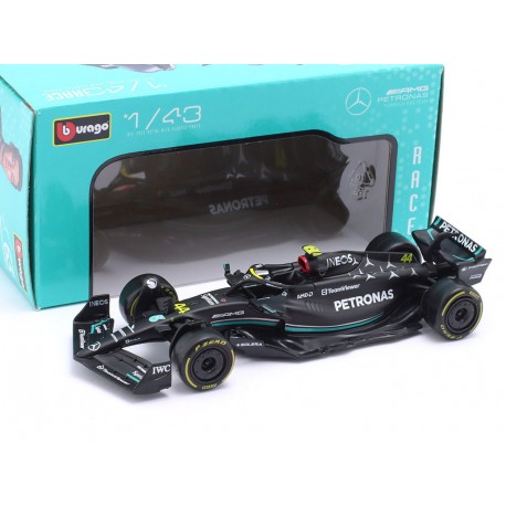 Mercedes AMG W14 E Performance 44 Lewis Hamilton F1 2023 Bburago BU32080-44