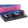 Alpine Renault A523 10 Pierre Gasly F1 With driver and showcase 2023 Bburago BU38073-10