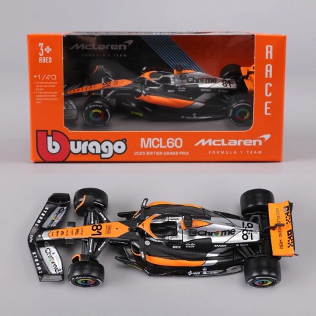 McLaren Mercedes MCL60 88 Oscar Piastri F1 2023 Bburago BU38087-88