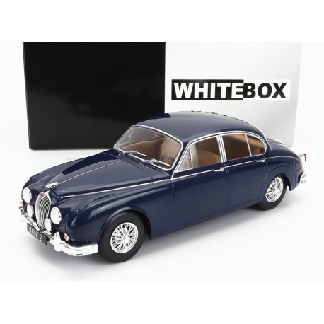 Jaguar MKII 1960 Dark Blue Whitebox WB124201