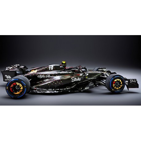 Alfa Romeo Ferrari C43 24 Guanyu Zhou F1 Las Vegas 2023 Minichamps 117232224