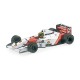 McLaren Ford MP4/8 Dirty version with flag Ayrton Senna F1 Winner Europe 1993 Minichamps 540933328