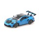 Porsche 911 992 GT3 RS with Darksilver Wheels 2023 Blue Minichamps 410062107
