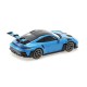 Porsche 911 992 GT3 RS with Darksilver Wheels 2023 Blue Minichamps 410062107
