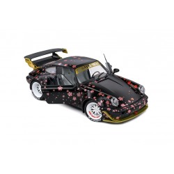 Porsche 911 964 RWB Aoki Bodykit 2021 Black Red Solido S1807507