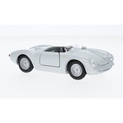 Porsche 550 Spyder Silver Welly WEL24113silver