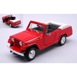 Jeep Jeepster Commando Pick Up Red Welly WEL24117red