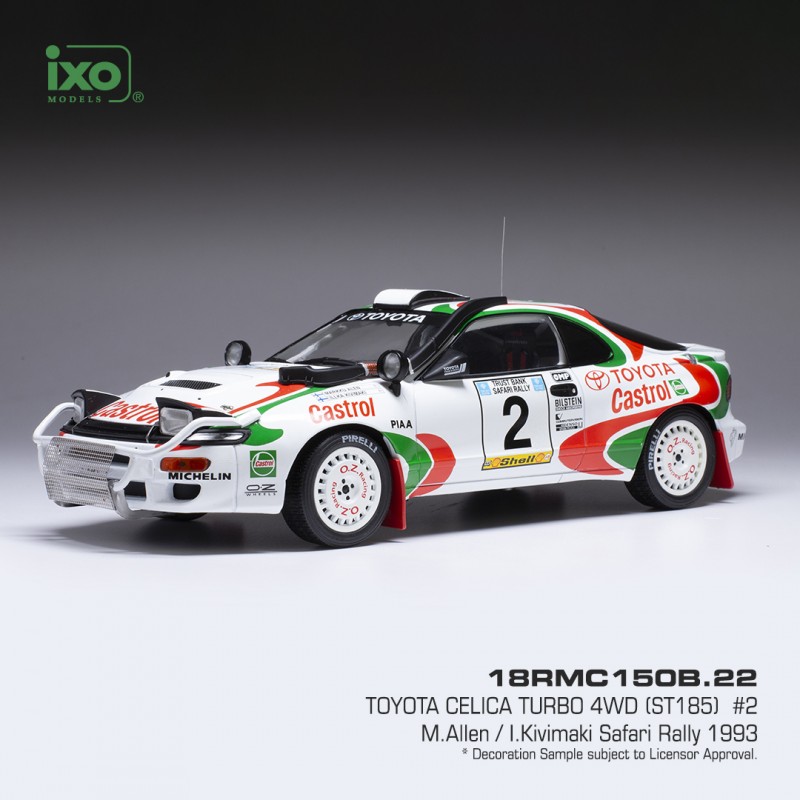 Toyota Celica Turbo 4WD ST185 2 Safari Rally 1993 M. Alen - I