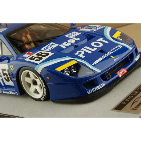 Ferrari F40 LM 3.5L Turbo V8 56 24 Heures du Mans 1996 Tecnomodel TM18-286F