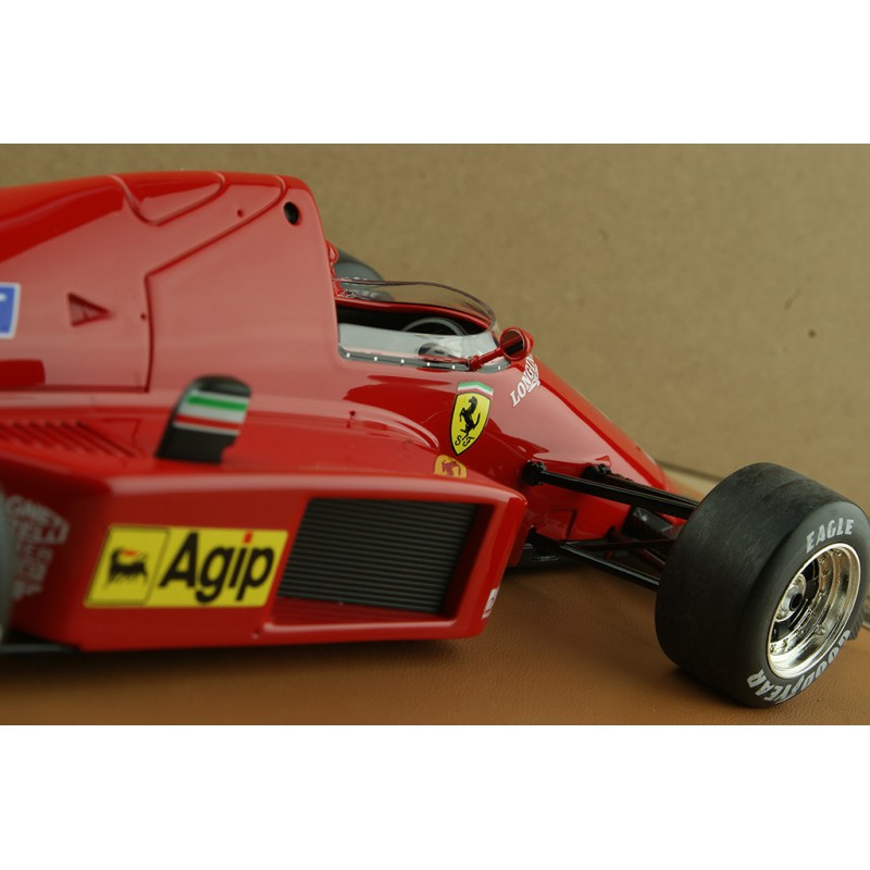 FERRARI F1-86 1986 S. JOHANSSON F1 FORMULE 1 N°28 rouge au 1/43 sous