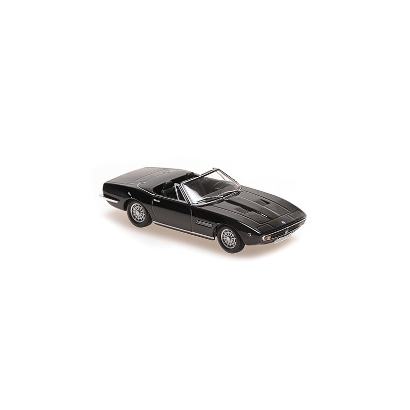 Maserati Ghibli Spyder 1969 Black Minichamps 940123331