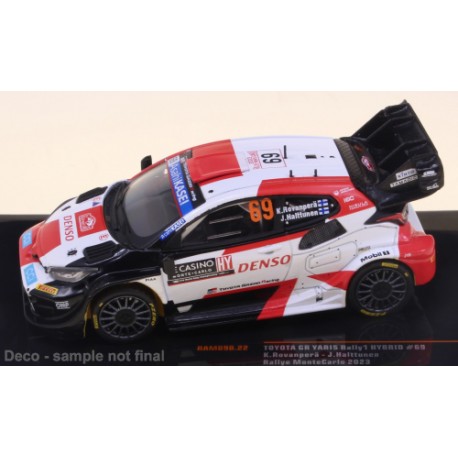 Toyota Yaris Hybrid Rally1 69 Rallye de Suede 2023 K. Rovanpera - J. Halttunen IXO RAM898