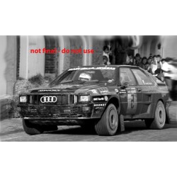 Audi Quattro A2 5 Circuit des Ardennes 1986 J. Bosch - S. Bond Sunstar SUN4257