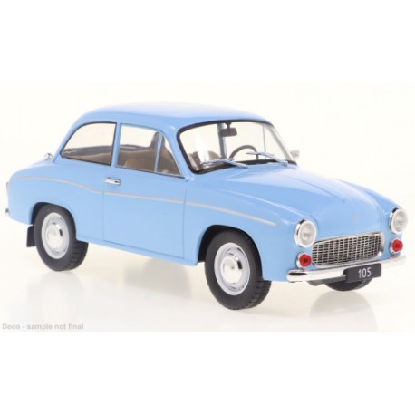 Syrena 105 1975 Light Blue Whitebox WB124218