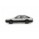 Toyota Sprinter Trueno AE86 1985 White Ottomobile OT444B