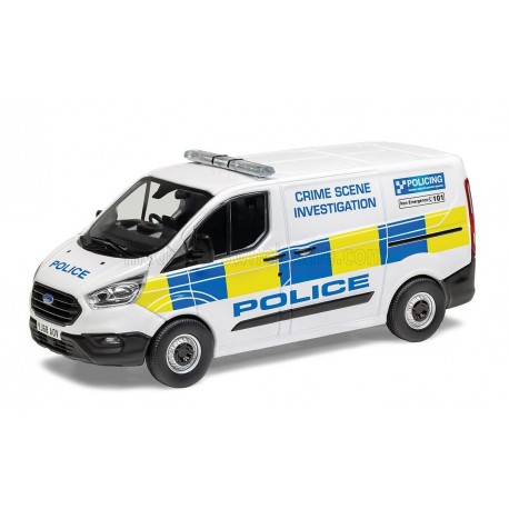 Ford Transit Custom Van North Yorkshire Police 2018 White Blue Yellow Vanguards VA15103
