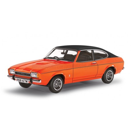 Ford Capri MKII 3.0L Ghia 1981 Red Black Vanguards VA15401