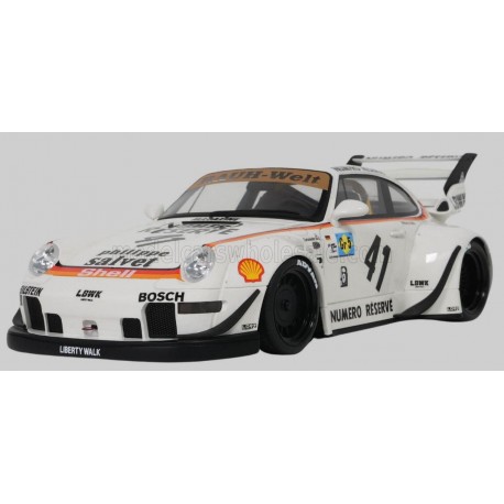 Porsche&nbsp;911 993 RWB Bodykit Kato-San n41 1993 White GT Spirit GT451