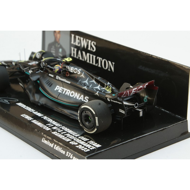 MINICHAMPS 1:43 MERCEDES Amg Petronas W07 L. Hamilton Vainqueur Gp Du