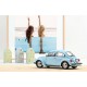 Volkswagen Beetle 1303 Maggiolino 1973 Light Blue Norev 188532