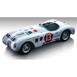 Jaguar&nbsp;C-Type Spider 13 Rallye Carrera Panamericana 1953 Francisco Ibarra - Fernando Pinal Tecnomodel TM18-290E