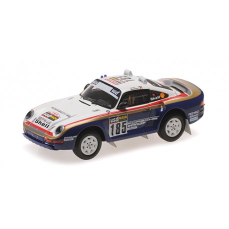 Porsche 959 185 Rallye Paris Dakar 1986 Ickx - Brasseur Minichamps 400866285