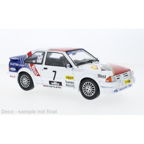 Ford Escort MKIII RS Turbo 7 Haspengouw Rally 1985 S. Andervang - A. Schoonenwolf MCG MCG18421