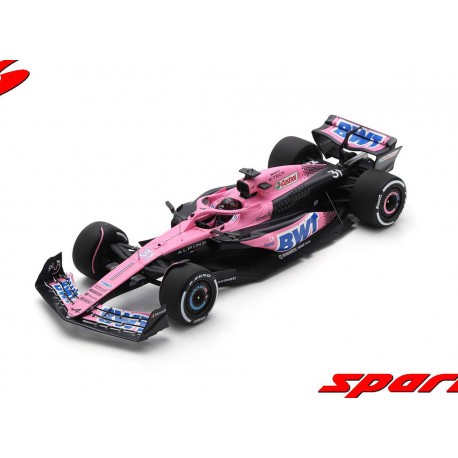 Solido 1/18 – Renault Alpine A522 Arabia Saoudite GP 2022 N°31 Rose, Jumajo