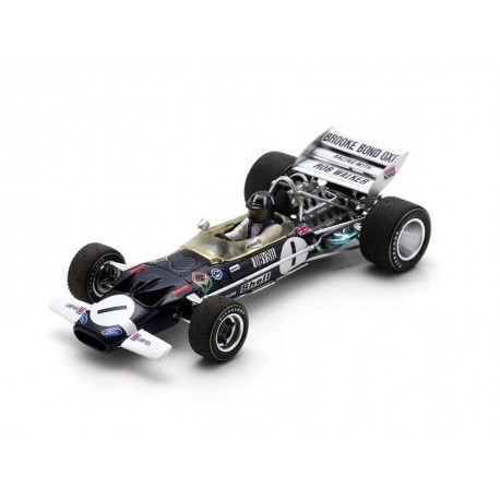 Lotus 49C 1 Graham Hill F1 Monaco 1970 Spark S6386