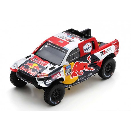 Toyota hilux 200 Winner Rallye Dakar 2023 Al-Attiyah - Baumel Spark 18S317