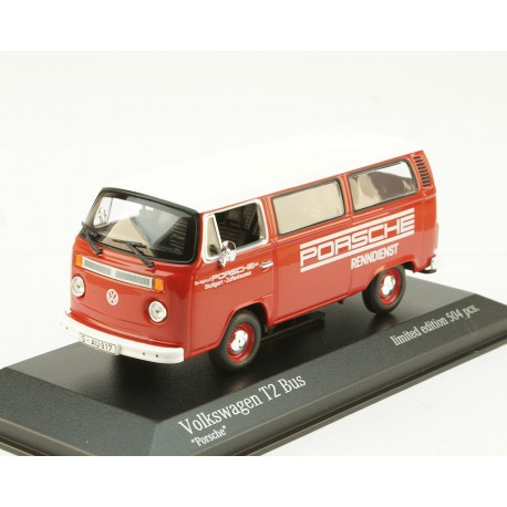 Volkswagen T2 Porsche 1972 Minichamps 943053004