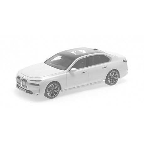 BMW I7 2023 Matt Blue Met Minichamps 410024201