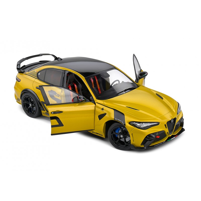 SOLIDO Alfa Romeo Giulia GTA Nagemaakt Yellow 2022 1/18 S1806905