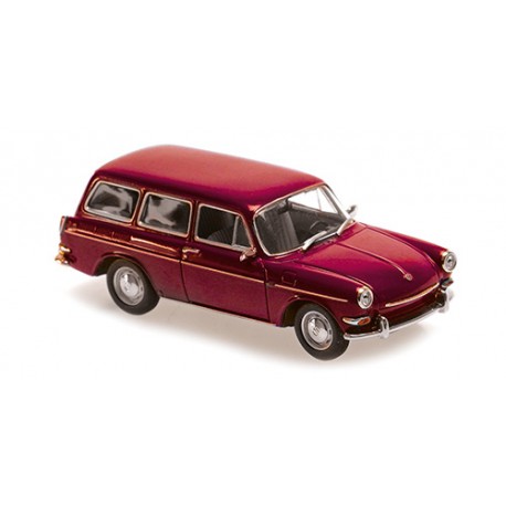 Volkswagen 1600 Variant 1966 Red Minichamps 940055311