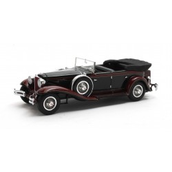 Cord L29 Phaeton Sedan Cabriolet open 1931 Black Red Matrix MX40307-013