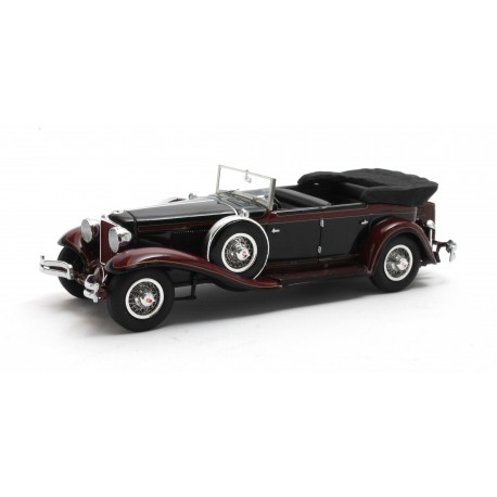 Cord L29 Phaeton Sedan Cabriolet open 1931 Black Red Matrix MX40307-013
