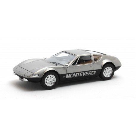 Monteverdi HAI 450 GTS 1973 Silver Black Matrix MX41308-032