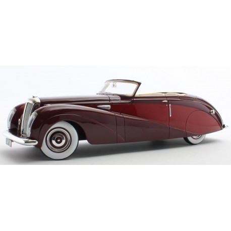 Daimler DE36 Hooper Green Goddess Cabriolet open 1953 2 Tone Red Matrix MXL0402-011