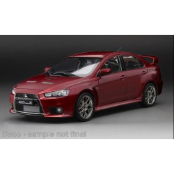 Mitsubishi Lancer Evolution X Red Met Sunstar SUN5822