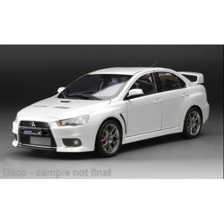 Mitsubishi Lancer Evolution X White Sunstar SUN5824