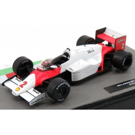 McLaren MP4/2B 2 Alain Prost F1 World Champion 1985 Edicola EDAP85