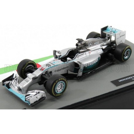 Mercedes W05 Hybrid 44 Lewis Hamilton F1 World Champion 2014 Edicola EDLW14