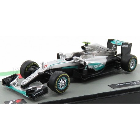 Mercedes GP W07 Hybrid 6 Nico Rosberg F1 World Champion 2016 Edicola EDNR16