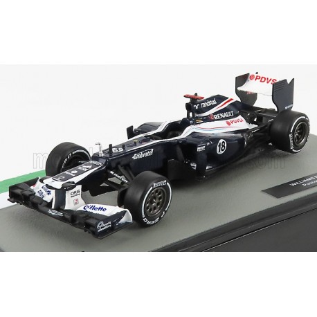 Williams Cosworth FW34 18 Pastor Maldonado F1 2012 Edicola EDPM12