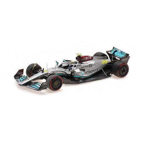 Mercedes AMG F1 W13 E Performance 44 F1 2ème Brésil 2022 Lewis Hamilton Minichamps 417222144