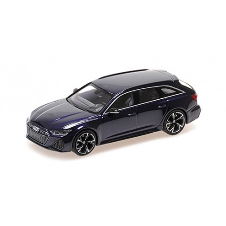 Audi RS 6 Avant 2019 Violet Metallic Minichamps 410018016