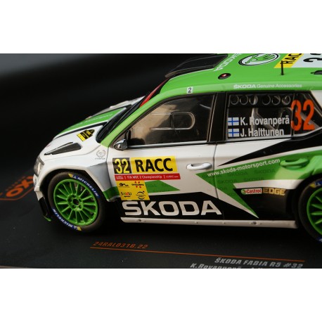 Skoda Fabia R5 32 Rallye de Catalunya 2018 K. Rovanpera - J. Halttunen IXO 24RAL031B