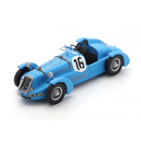 DELAGE D6 #15 1949 24H DU MANS GCAM Kit Monté 24/35  1/43