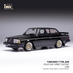 Volvo 240 Turbo Customs 1986 Black IXO 18CMC178